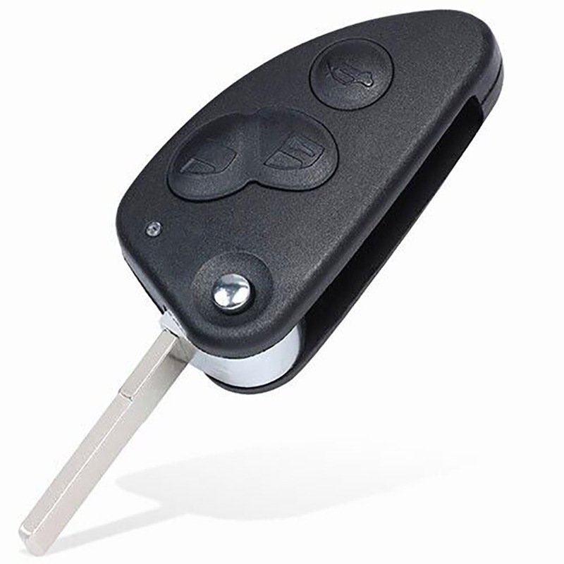 for Alfa Romeo 147 156 166 GT Flip Keys Complete Remote Fobs with Electronics