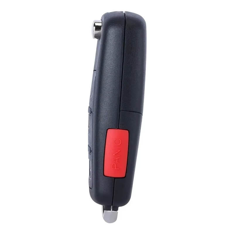 4(3+1) Buttons Audi Flip Key Keyless-Go Remote Fobs with Electronics for A8 S8 P/N 4E0837220N 4E0837220B