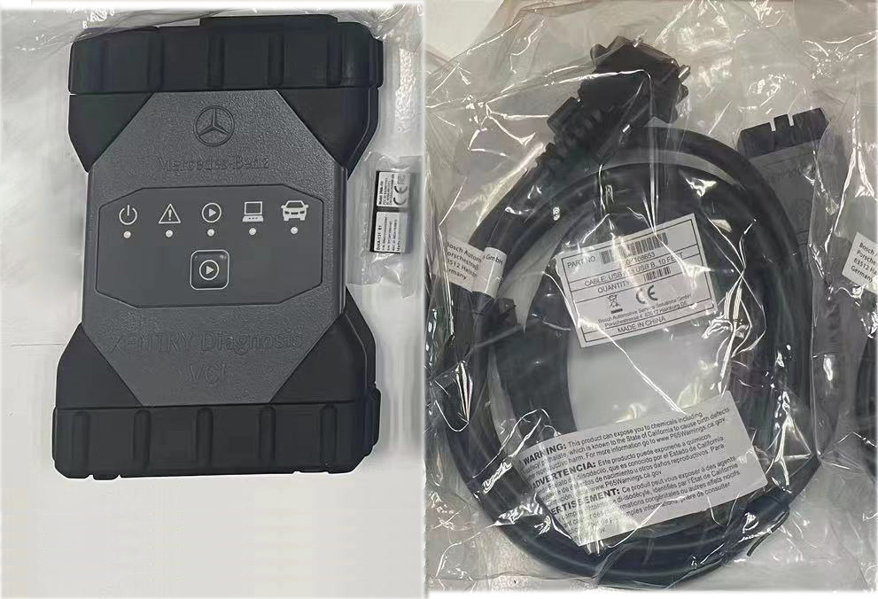 Genuine Mercedes-Benz Xentry Kit4 - Xentry VCI`Multiplexer (Vehicle Interface) + XENTRY Diagnosis Pad2