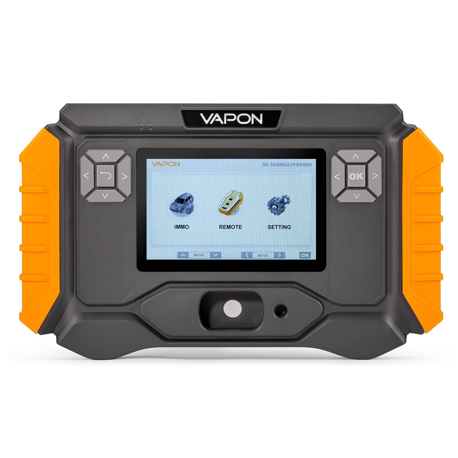 VAPON VP100 BMW Key Programmer Supports G Chassis 2015–2021 Key Programing & BDC2 Module Cloning