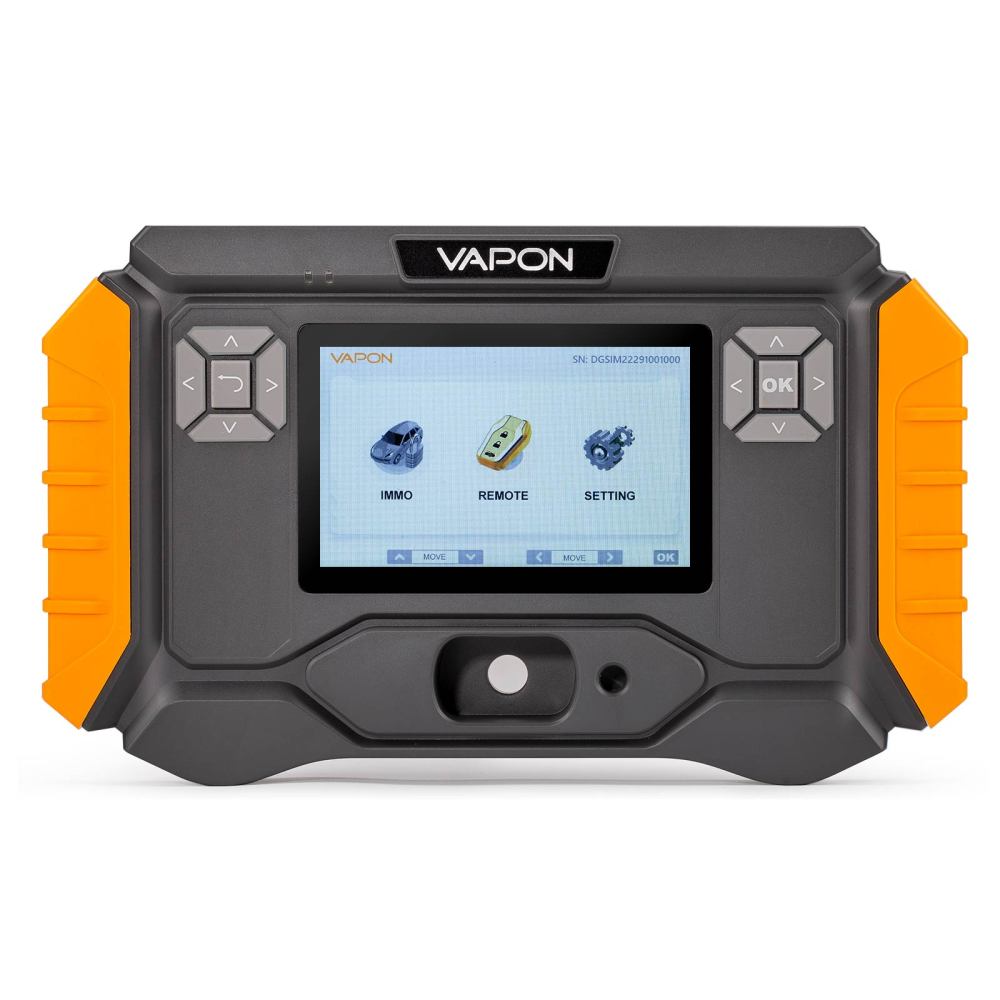 VAPON VP100 BMW Key Programmer Supports G Chassis 2015–2021 Key Programing & BDC2 Module Cloning