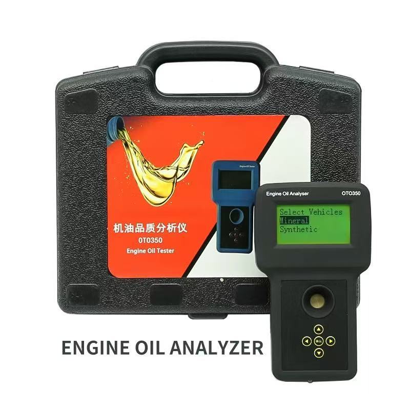 OTO350 Engine Oil Tester LED Display Oil Analyzer Black