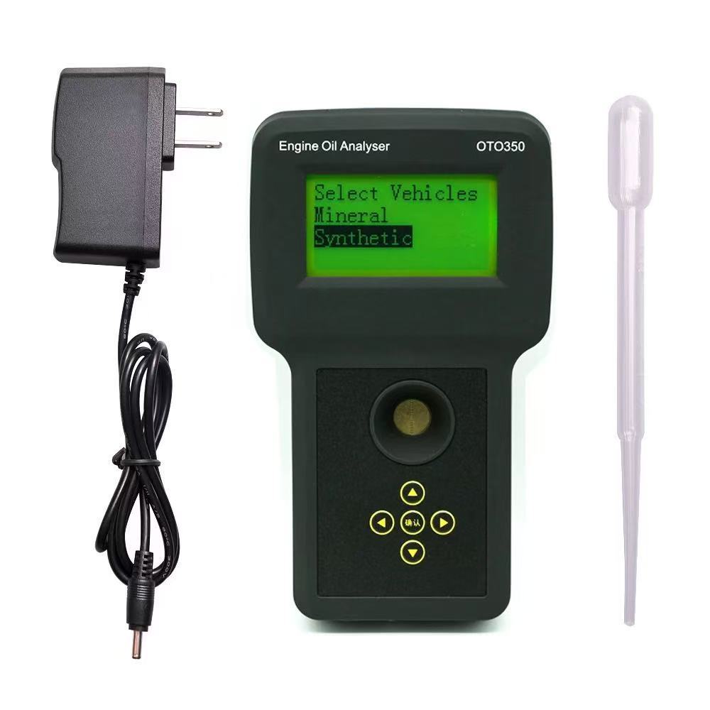 OTO350 Engine Oil Tester LED Display Oil Analyzer Black