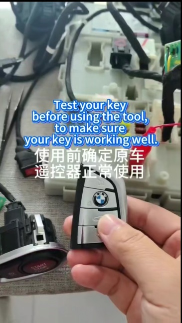 ECUTOOL BDC3 Genuine Key Cloning Tool for Adding BMW G Chassis BDC3/BCP Smart Keys - No Need Other Key Porgrammer