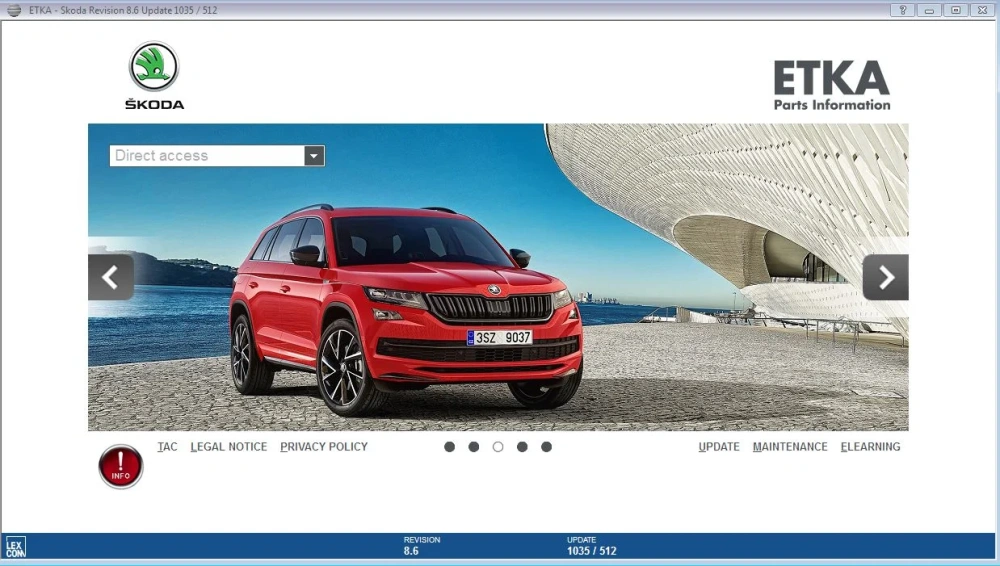 VAG ETKA Electronic Parts Catalogs (EPC) for cars Audi, Volkswagen, Skoda