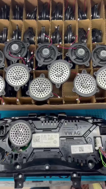 791 LCD Instrument Buzzer Electronic Parts For VW Teramont Golf 7 Tiguan Repair No Sound & Turn Signal Not Working