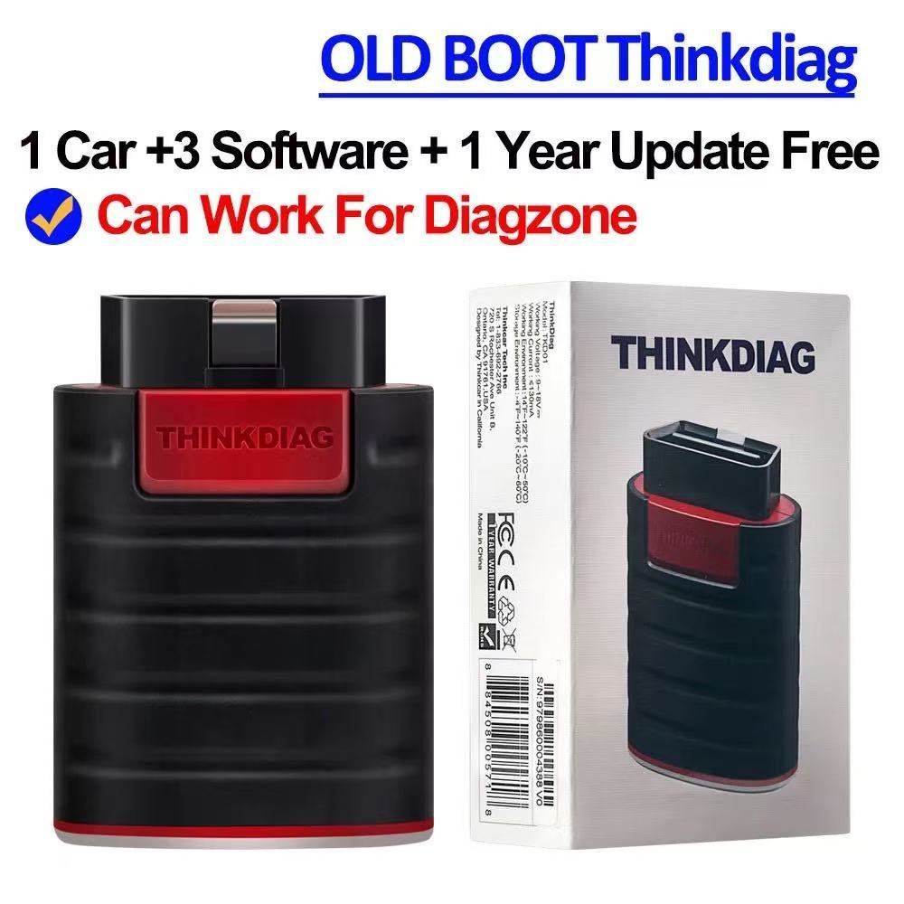 Thinkdiag old version Thinkdiag old boot diagzone Full System 16 Reset OBD2 Scanner Automotive Diagnostic Tools ECU Coding