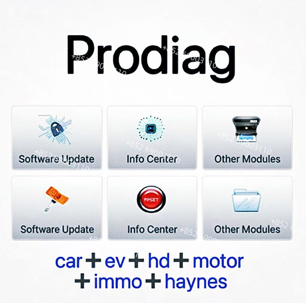 Prodiag Software Activation 1 Year Compatible TD TD2 Ediag Golo pro 4.0 Car EV HD Motor Immobilizer Haynes pro Diagnostic Tool