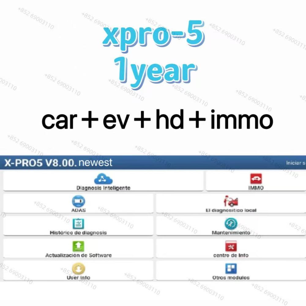Xpro5 1 Year Subscription Software Activation For DBSCAR dbscar5/7 Easydiag 2.0 3.0 / Thinkdiag 2/ Golo/ Ediag Cars+EV+ HD+Immo