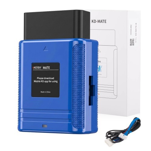 KEYDIY KD-MATE OBD Adapter for Toyota 4A 4D 8A & BYD All Keys Lost Programming Support VAG IMMO 4th and MQB System