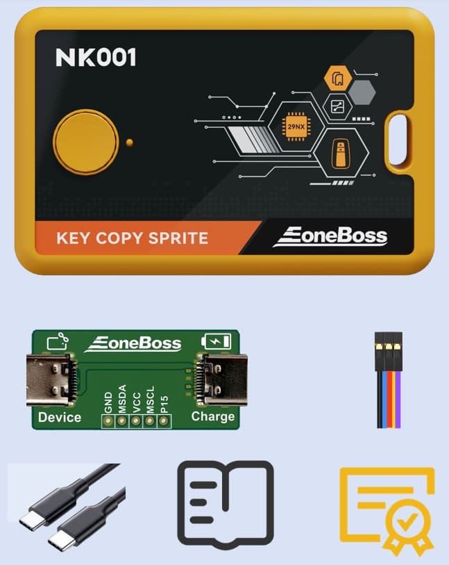 Eoneboss NK001 Bluetooth NXP NCF29AXX Key Cloning Tool Support iOS or Android Smartphone