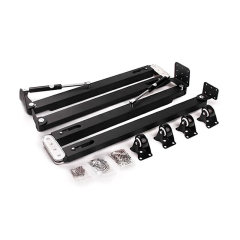 Fold down desk hardware kit for small room