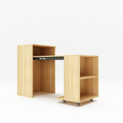 Fold down desk hardware kit for small room