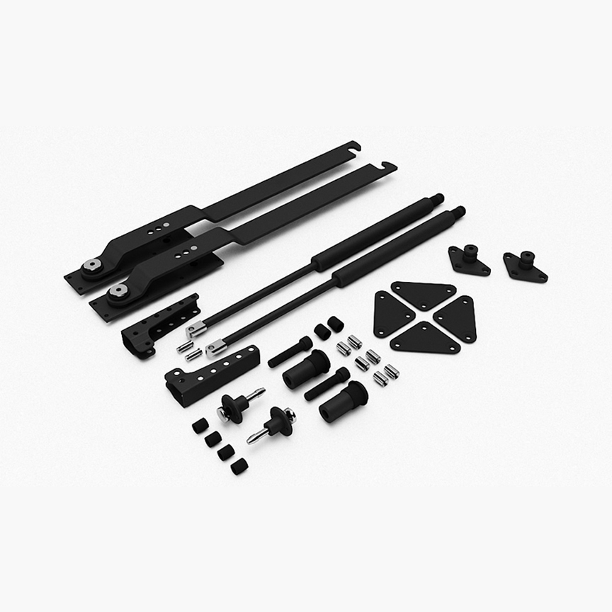 Maxplus Desk Bed Hardware Kit, Fix For Double Size, Full Size, Murphy Bed With Desk Mechanism,Murphy Bed With Desk, Horizontal, Deluxe Murphy Bed Mechanism Kit,Maxplus Industrial -- Desk Bed | Murphy Bed | Wall Bed | Storage Bed | Desk & Table