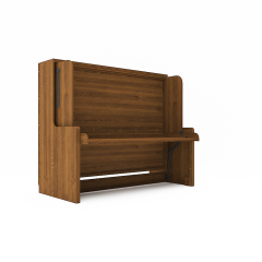 Maxplus Queen Size Horizontal Murphy Bed With Desk, Deluxe Wall Bed Mechanism for Transform Desk to Bed,Murphy Bed Queen Size Hardware Kit - Queen - Murphy Bed With Desk,Maxplus Industrial -- Desk Bed | Murphy Bed | Wall Bed | Storage Bed | Desk & Table