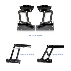 Maxplus Lift Up Top Hinge Spring Folding Stand Rack Bracket Tea Coffee Table Hinge Mechanism Furniture Hardware Lifting Rack Shelf 9.52 Inch, Gas Hydraulic,Lift Up Hinge Folding Stand Rack Bracket Coffee Table Hinge Mechanism,Maxplus Industrial -- Desk Bed | Murphy Bed | Wall Bed | Storage Bed | Desk & Table