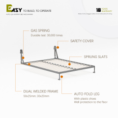 Wall Bed Mechanism For Queen Size,Vertical Deluxe Wall Bed Mechanical Hardware Kit, Murphy Bed Queen,Maxplus Industrial -- Desk Bed | Murphy Bed | Wall Bed | Storage Bed | Desk & Table