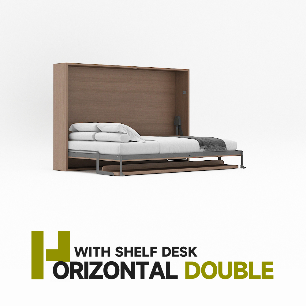 Wall Bed With Desk Mechanism For Super Single, Double, Full Size,Murphy Bed With Desk Hardware Kit Full-Heavy Duty DIY Wallbed,Maxplus Industrial -- Desk Bed | Murphy Bed | Wall Bed | Storage Bed | Desk & Table