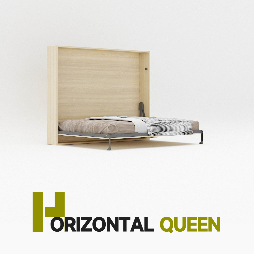 Wall Bed Mechanism For Queen Size,Horizontal Wall Bed for Space-Saving -Hide Away Design Full Murphy Bed,Maxplus Industrial -- Desk Bed | Murphy Bed | Wall Bed | Storage Bed | Desk & Table