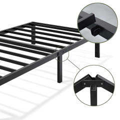 12-18 Inch Twin Size Metal Platform Bed- Twin XL Heavy Duty Metal Bed Frame,14 Inch Twin Metal Platform Bed- Twin XL Heavy Duty Metal Bed Frame,Maxplus Industrial -- Desk Bed | Murphy Bed | Wall Bed | Storage Bed | Desk & Table