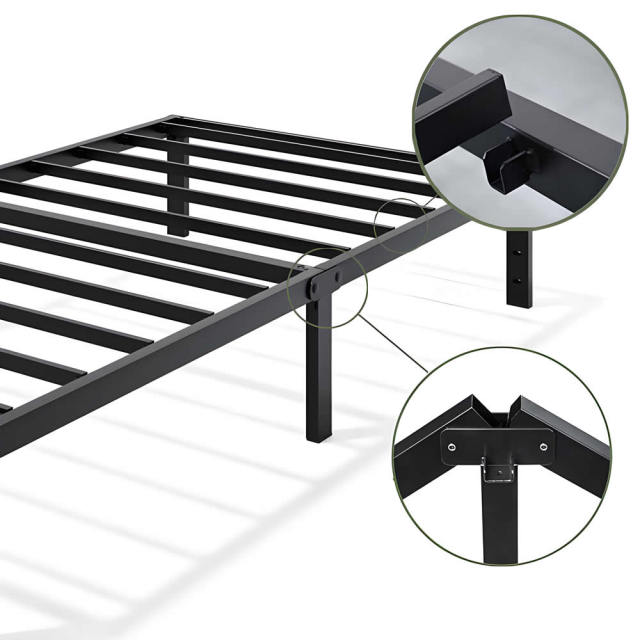 12-18 Inch Twin Size Metal Platform Bed- Twin XL Heavy Duty Metal Bed Frame,14 Inch Twin Metal Platform Bed- Twin XL Heavy Duty Metal Bed Frame,Maxplus Industrial -- Desk Bed | Murphy Bed | Wall Bed | Storage Bed | Desk & Table
