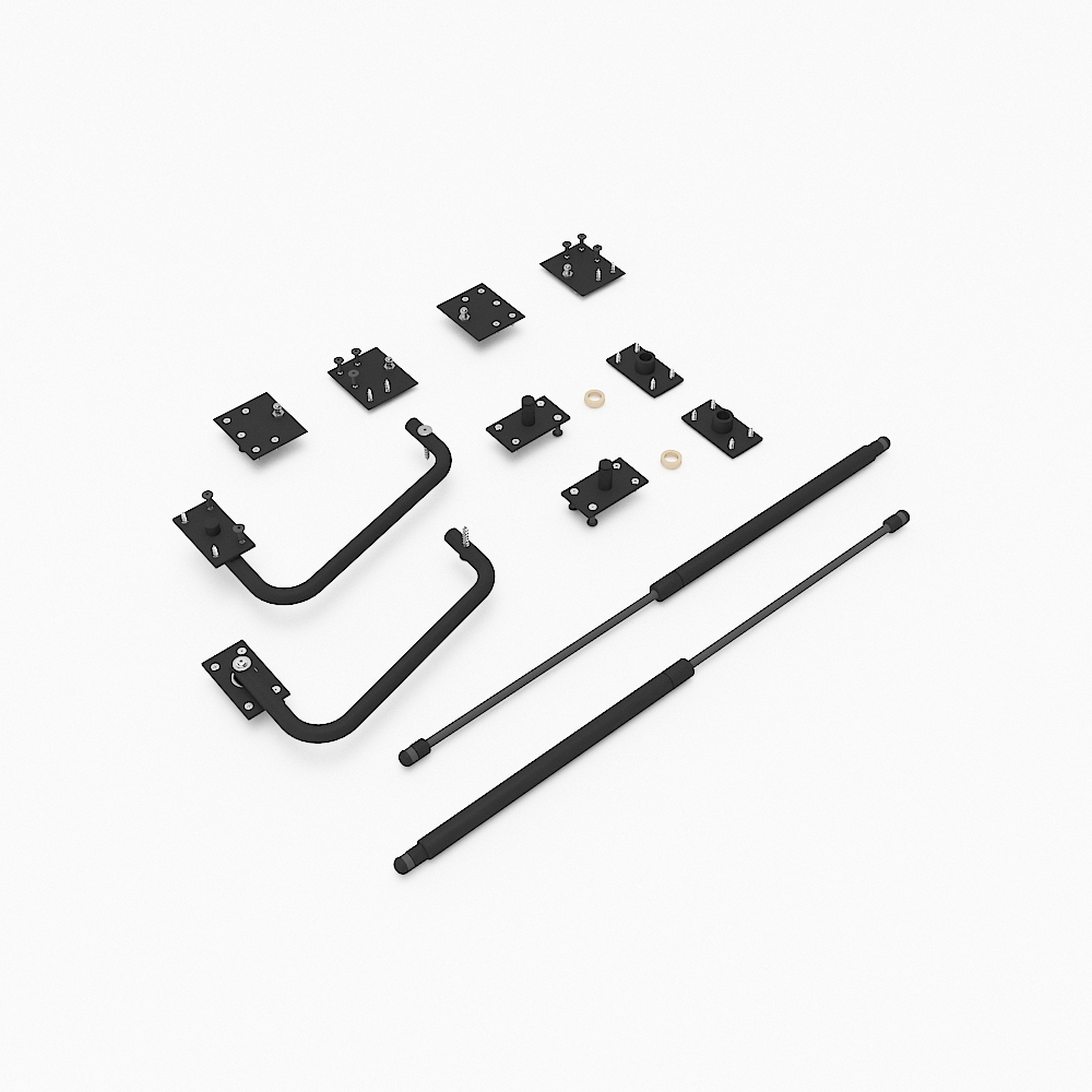 Maxplus DIY Murphy Bed Hardware Kit For Single,Twin, Twin XL Size,DIY Wall Bed Mechanical Hardware Kit, Murphy Bed for Space-Saving,Maxplus Industrial -- Desk Bed | Murphy Bed | Wall Bed | Storage Bed | Desk & Table
