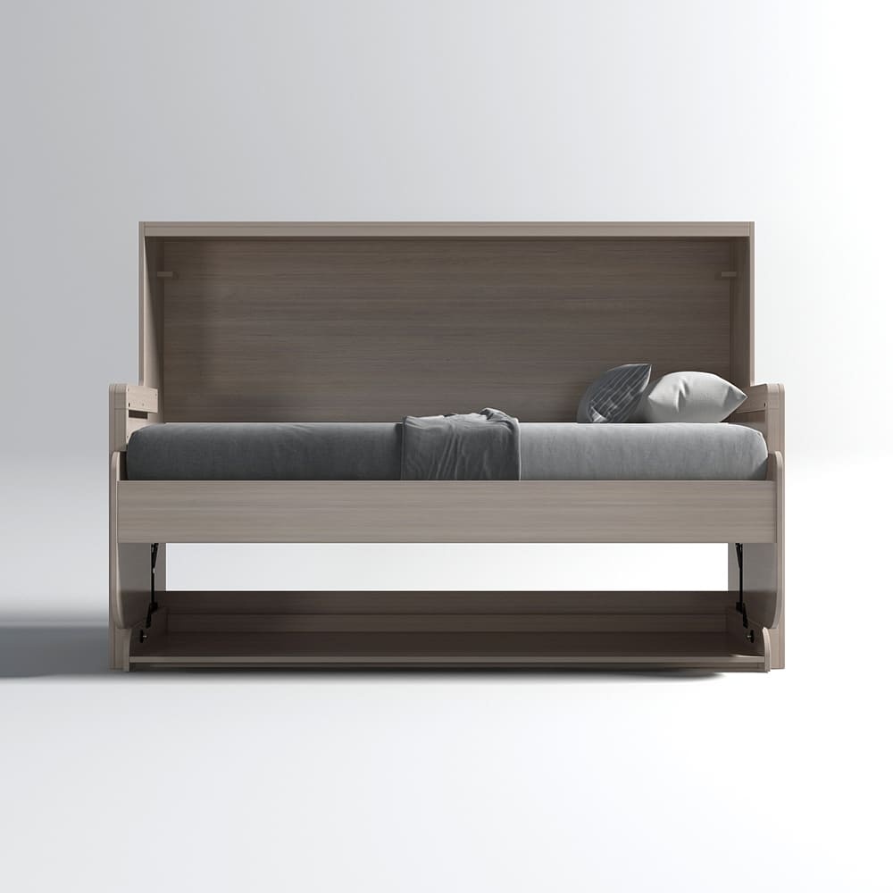 DBM1 - Deluxe Desk Bed Hardware Kit, Horizontal murphy bed with desk,Twin Murphy Desk Bed Kit -DIY Wall bed Hardware With Always-Level Desk,Maxplus Industrial -- Desk Bed | Murphy Bed | Wall Bed | Storage Bed | Desk & Table