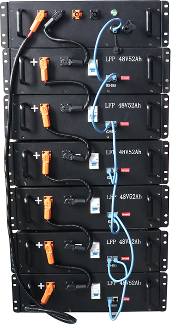 Server Storage Battery 288V52Ah High Voltage Server Rack LiFePO4 Energy Storage Battery
