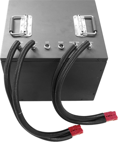 48V 72Ah Rechargeable Lithium LiFePO4 Battery Pack for AGV