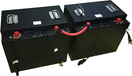 24V 65Ah-150Ah LiFePO4 Lithium Battery Pack for AGV