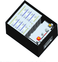 24V 65Ah-150Ah LiFePO4 Lithium Battery Pack for AGV