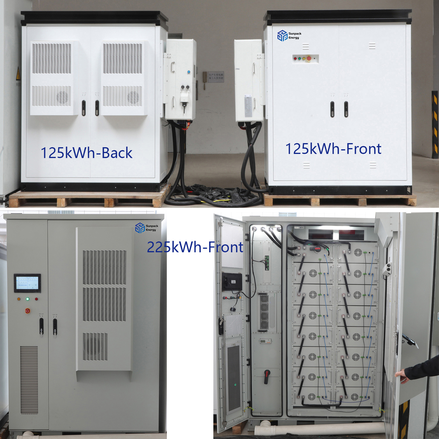 MWh Container Lithium Battery Commercial & Industrial ESS