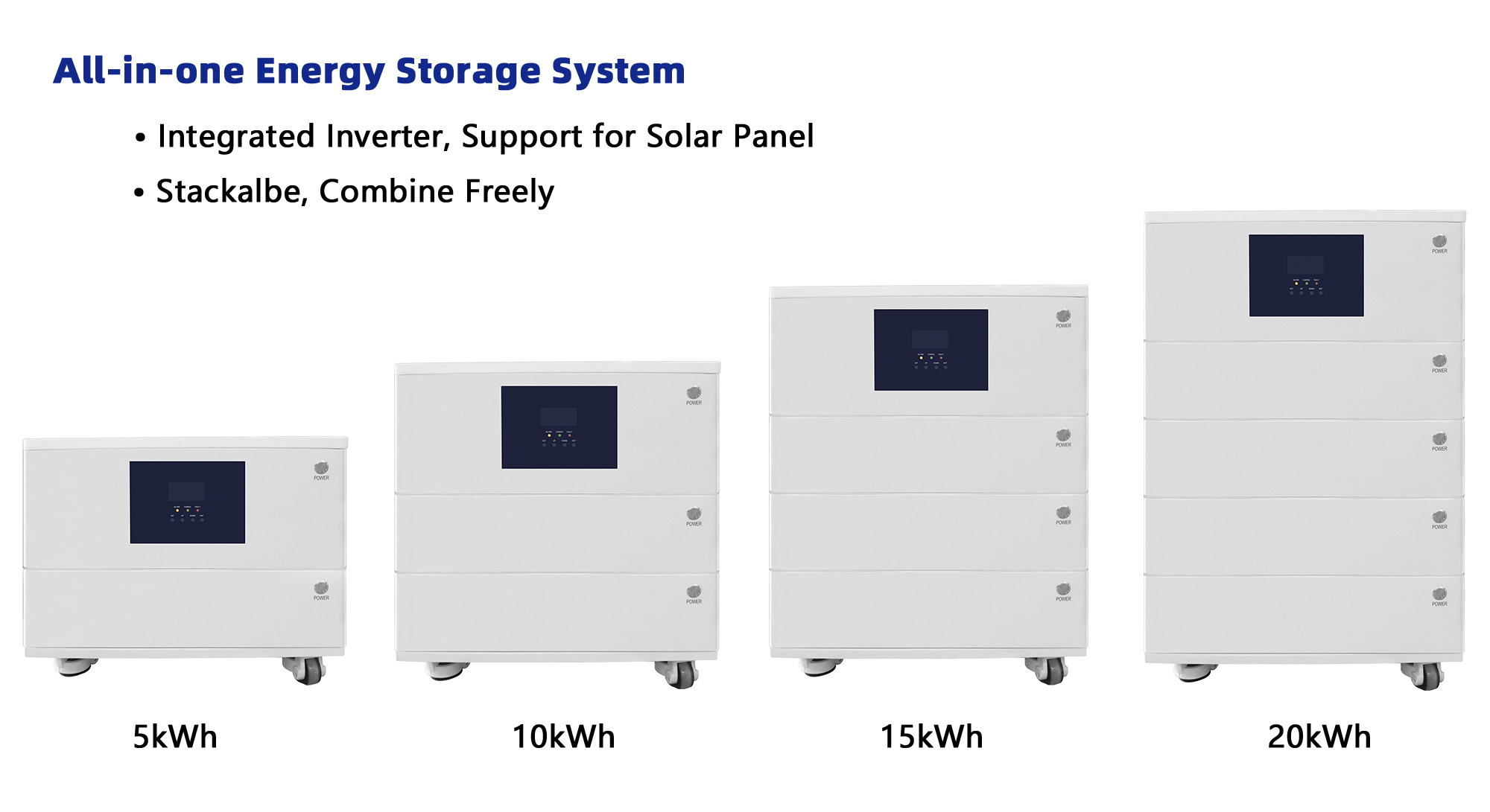 5kW-20kW all-in-one home energy storage system