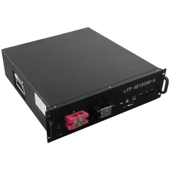 48V 100Ah Server Rack LifePO4 Lithium Cell Solar Energy Storage Battery