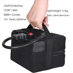 12V 16Ah LiFePO4 Lithium Battery Pack for electric Golf Trolley