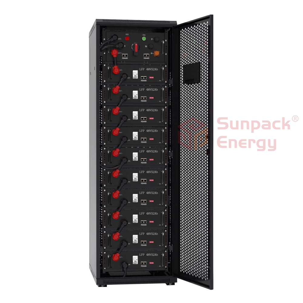 512V 50Ah High Voltage LiFePO4 Lithium Battery Energy Storage System