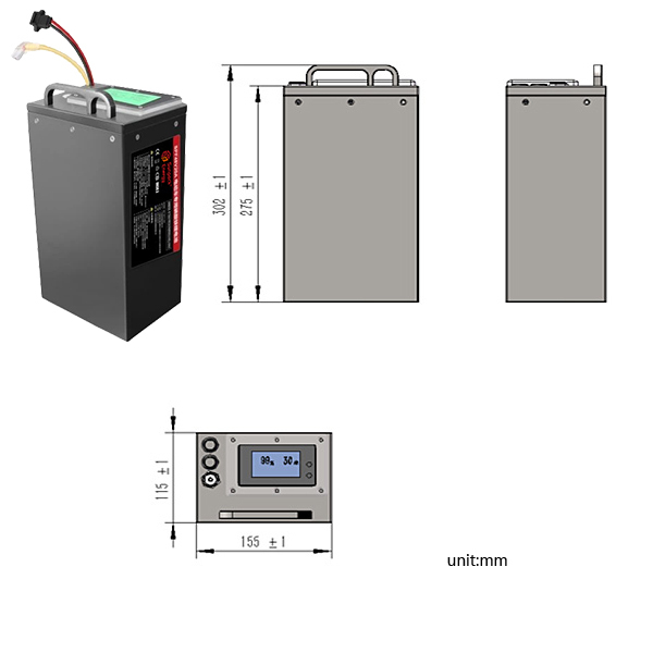 48V 20Ah Electric Bike Scooter LiFePO4  Lithium Iron Phosphate Battery