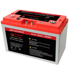 12V 100Ah IP67 Waterproof Deep Cycle Marine RV LiFePO4 Lithium Battery