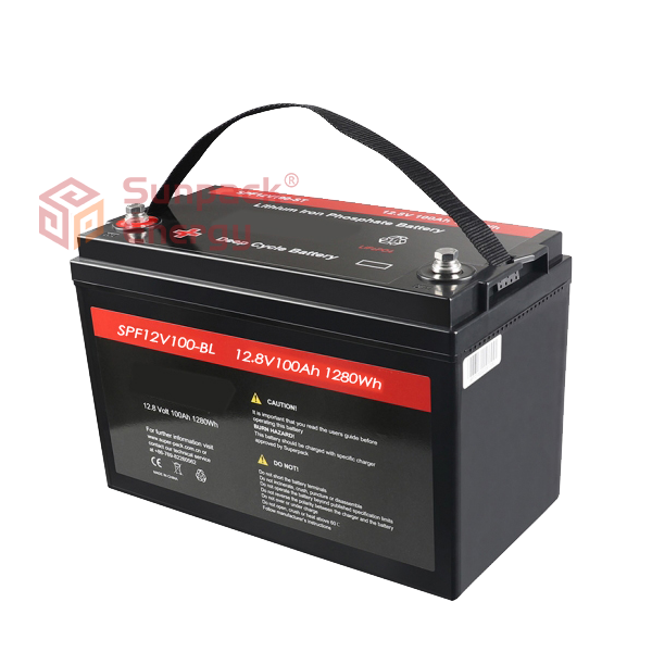 12V 100Ah Deep Cycle LiFePO4 Lithium Cell RV Battery with Bluetooth