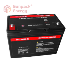 12V 100Ah Deep Cycle LiFePO4 Lithium Cell RV Battery with Bluetooth