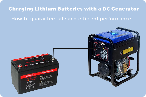 Is it harmful to charge lithium-ion batteries with a generator?