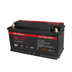 12V 100Ah Low Temperature DIN LiFePO4 Lithium Iron Phosphate Battery