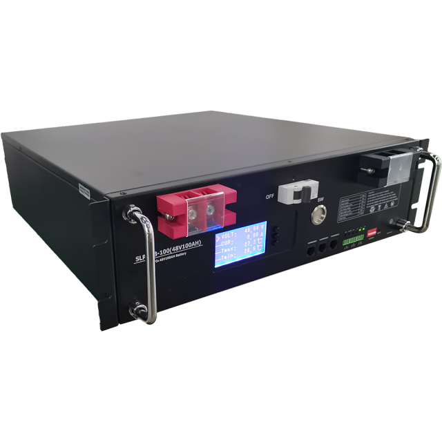 48V100Ah Server Rack 3U LiFePO4 Lithium Iron Phosphate Cell Battery