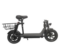 KX-12 Folding 350W Electric Scooter with Basket
