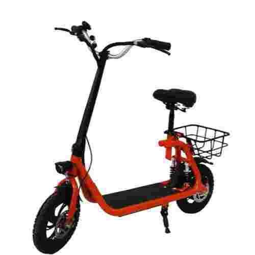KX-12 Folding 350W Electric Scooter with Basket