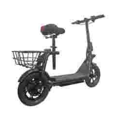 KX-12 Folding 350W Electric Scooter with Basket