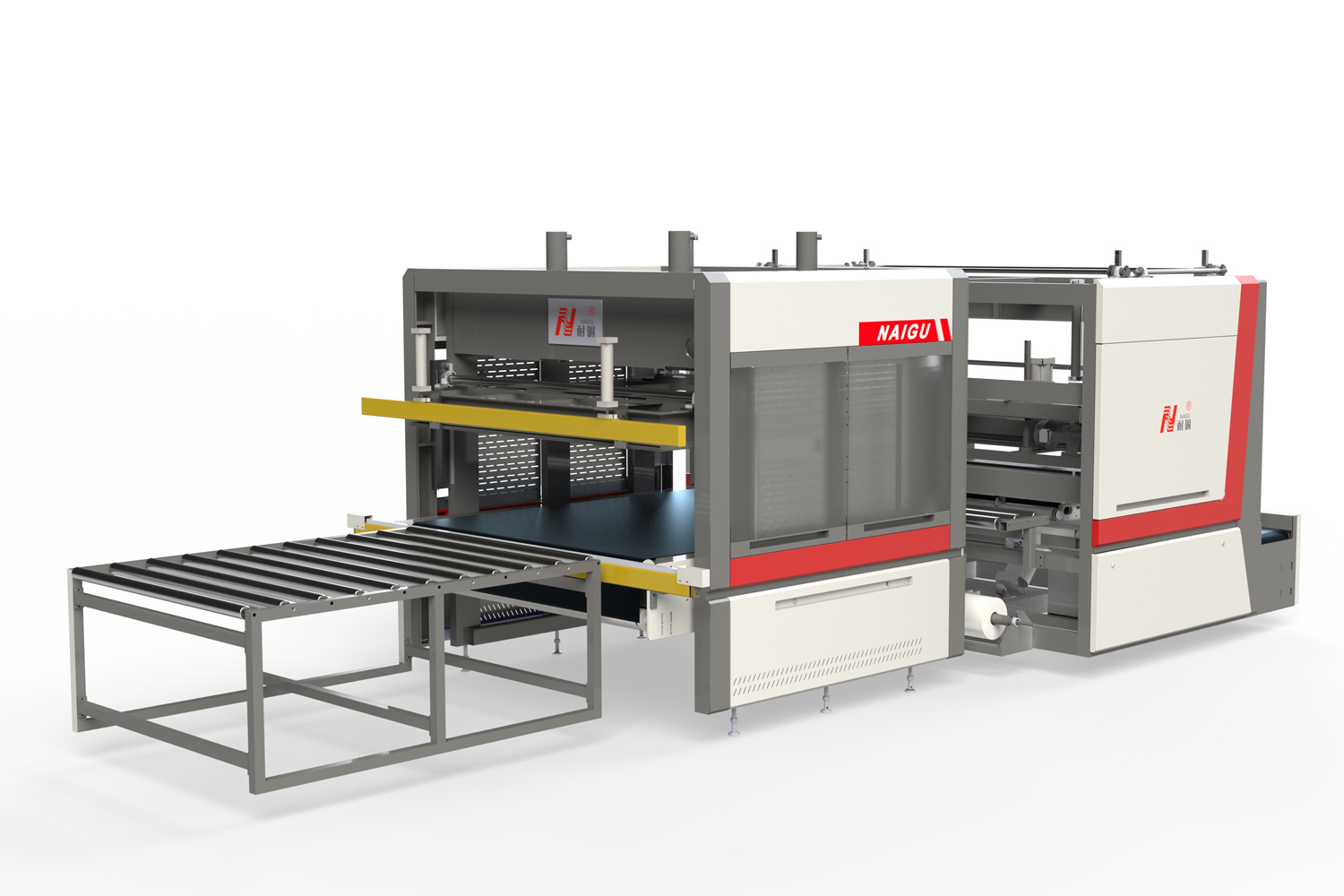Automatic Mattress compressing and roll packaging machine