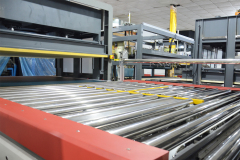 Automatic Mattress compression fold and roll packaging machine