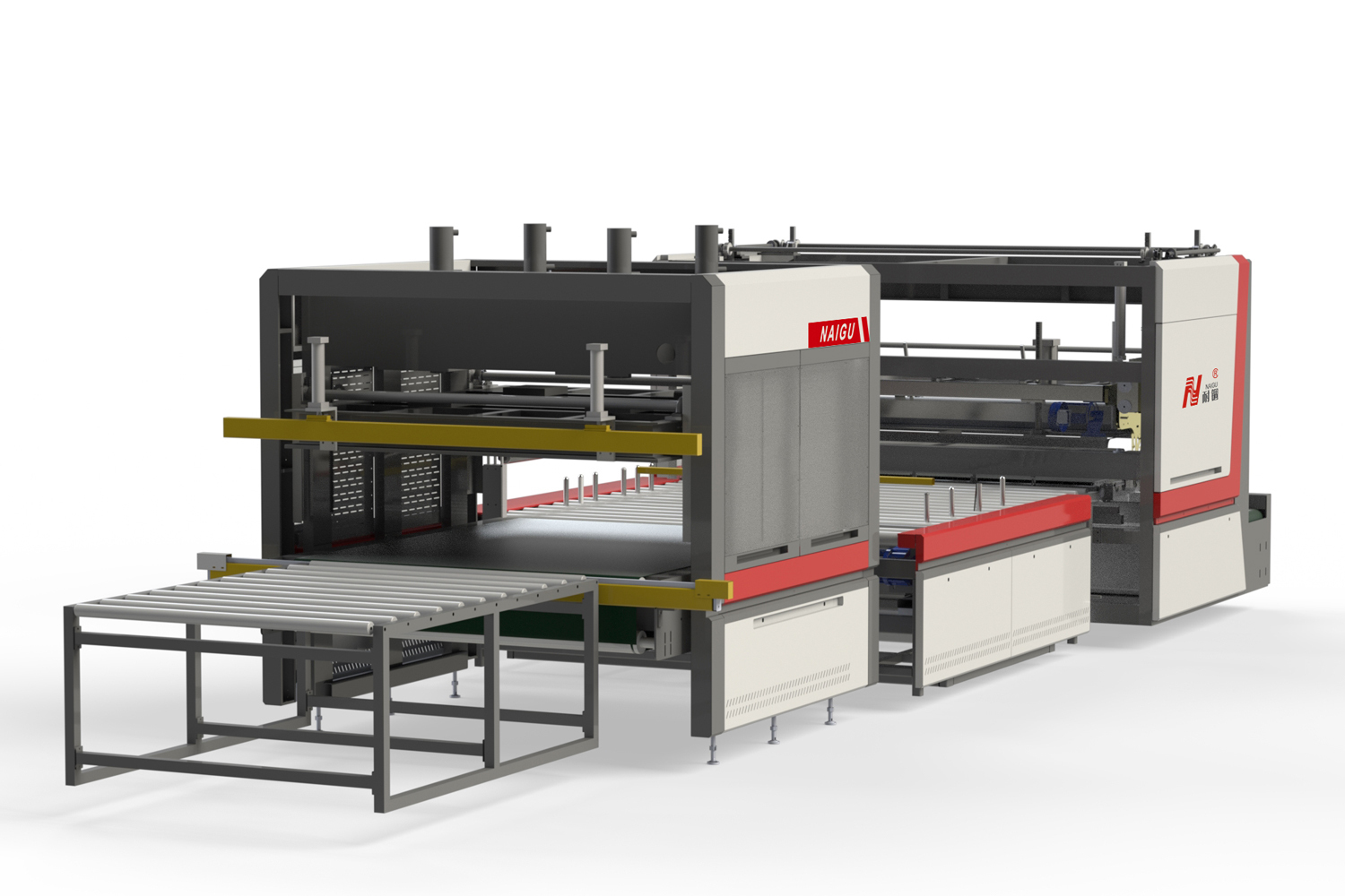 Automatic Mattress compression fold and roll packaging machine