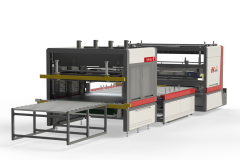 Automatic Mattress compression fold and roll packaging machine